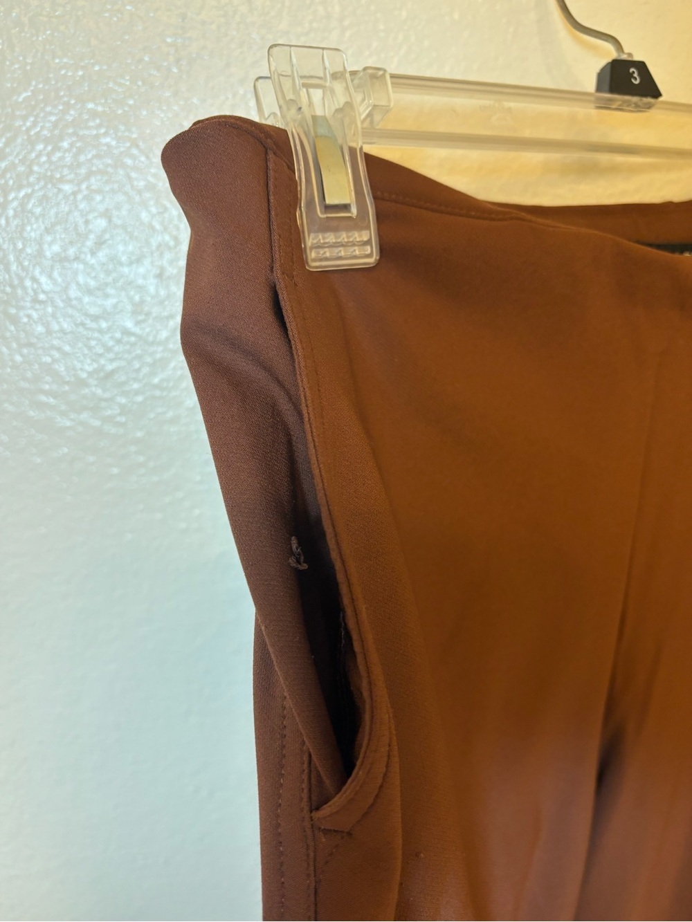 Rachel Zoe Chocolate Brown Pull-On dress Pants - Picture 4 of 7